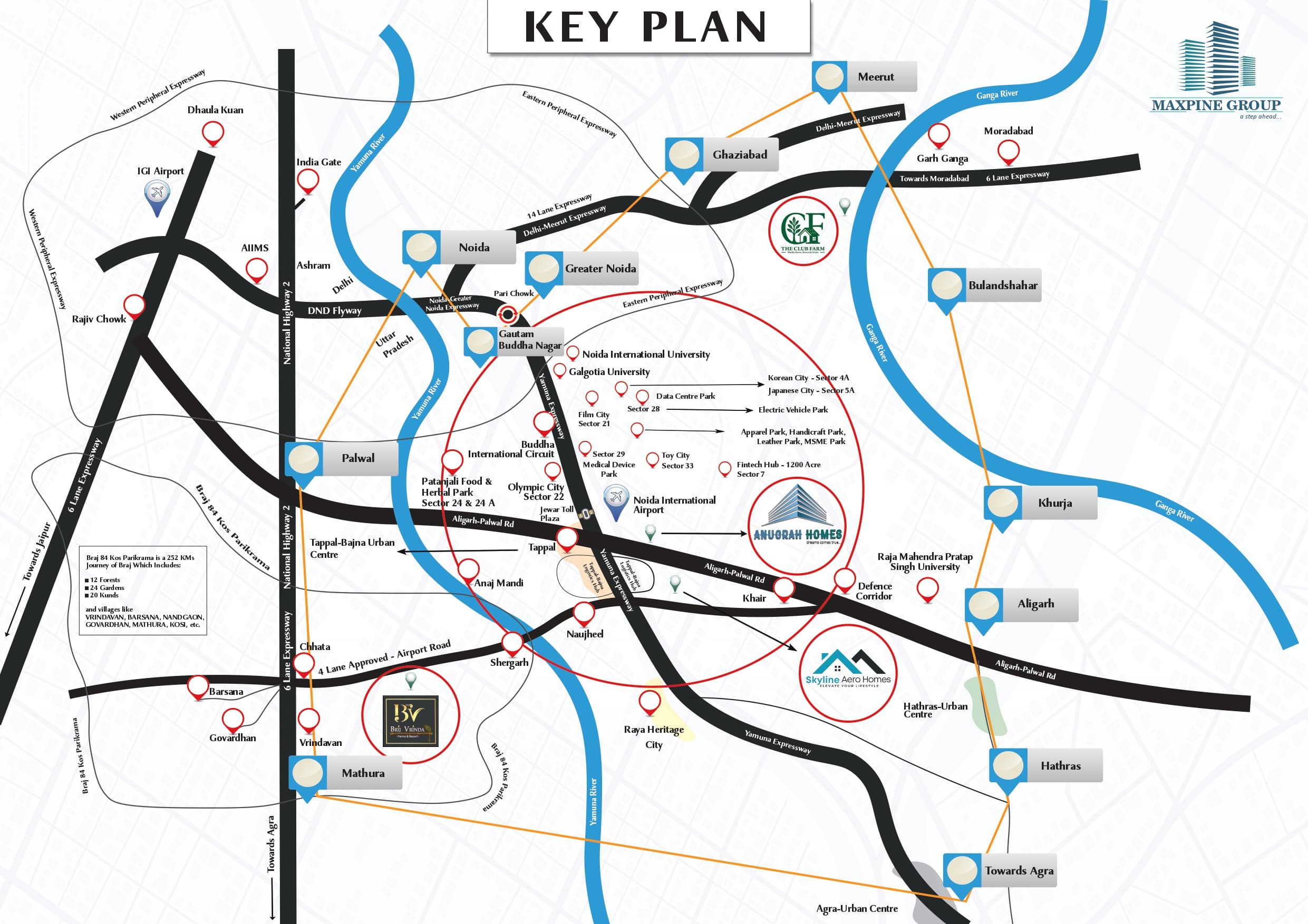 Skyline Aero Homes Key Plan