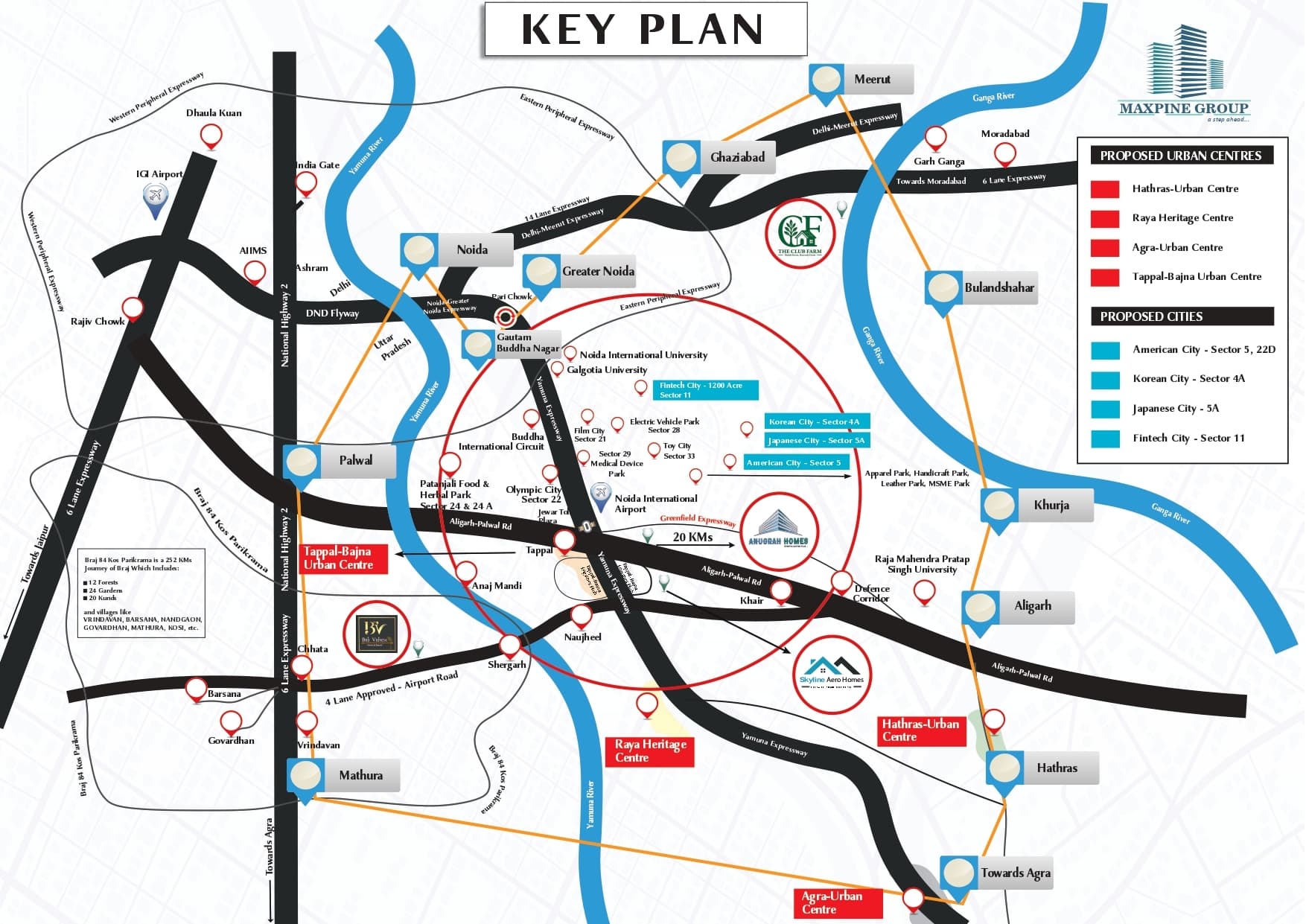 Skyline Aero Homes Key Plan
